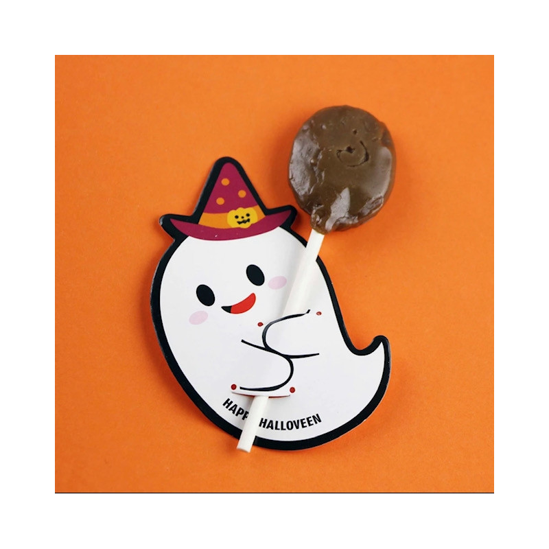 spookje lolly kaartje