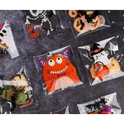 halloween traktatiezakjes