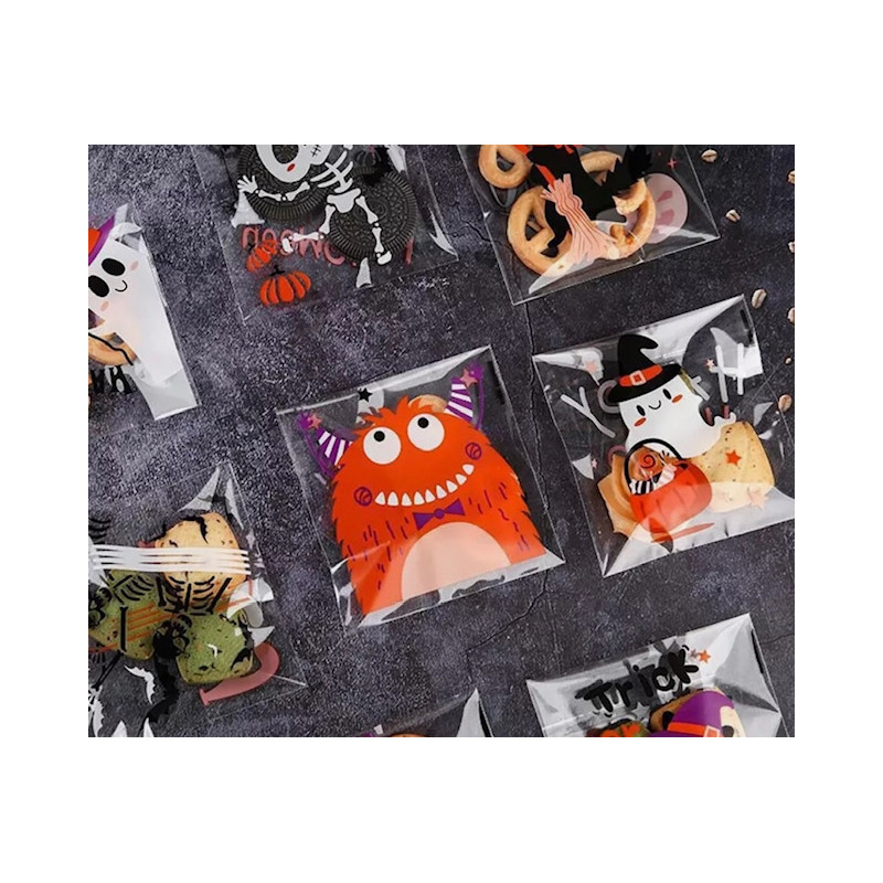 halloween traktatiezakjes