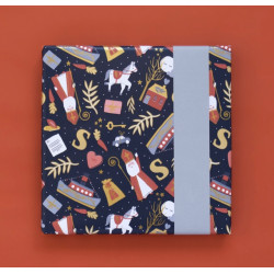 kadopapier blauw pakjesavond