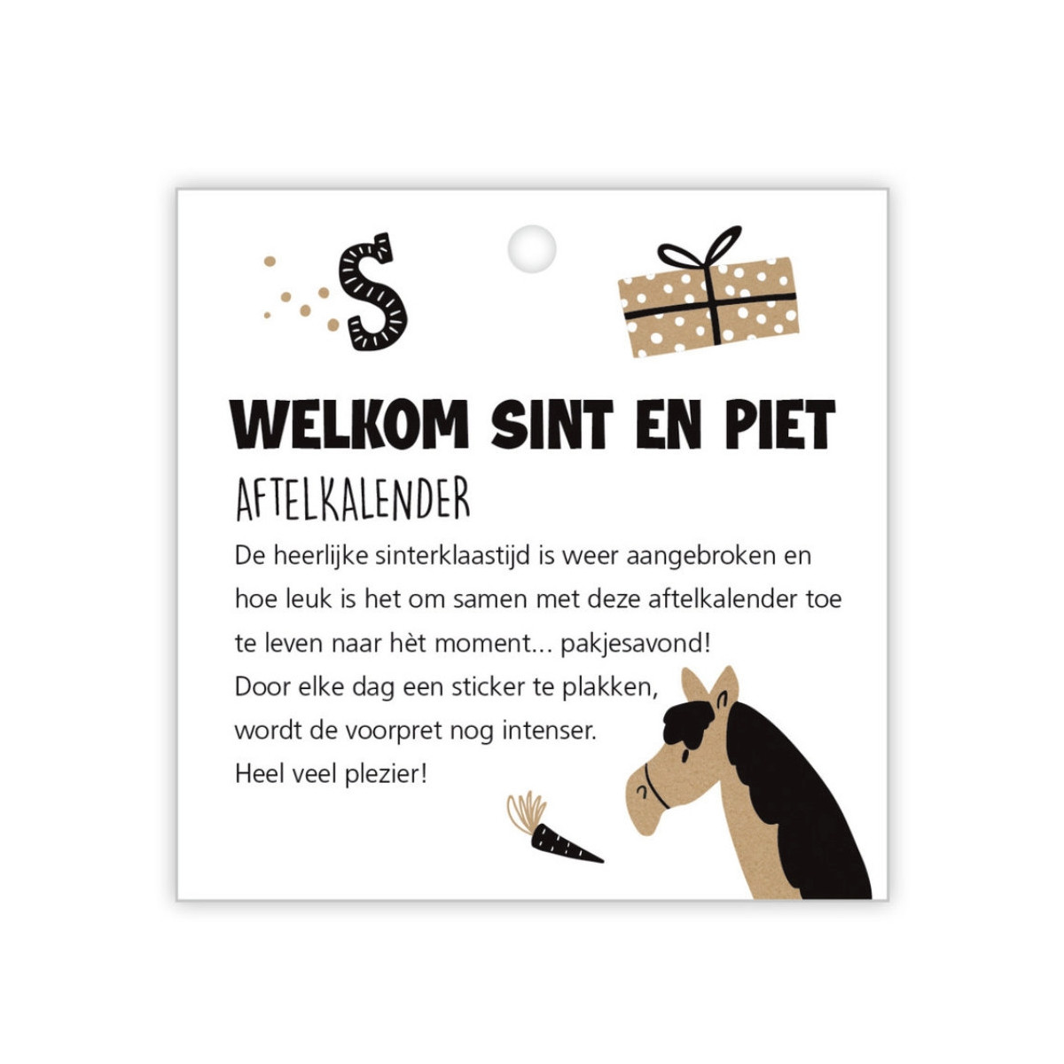 aftelkalender pakjesavond