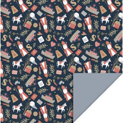 kadopapier blauw pakjesavond