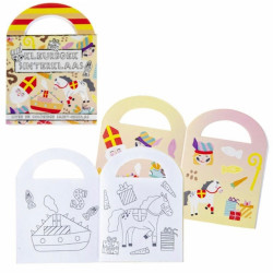 kleurboekje stickers sinterklaas