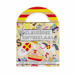 kleurboekje stickers sinterklaas