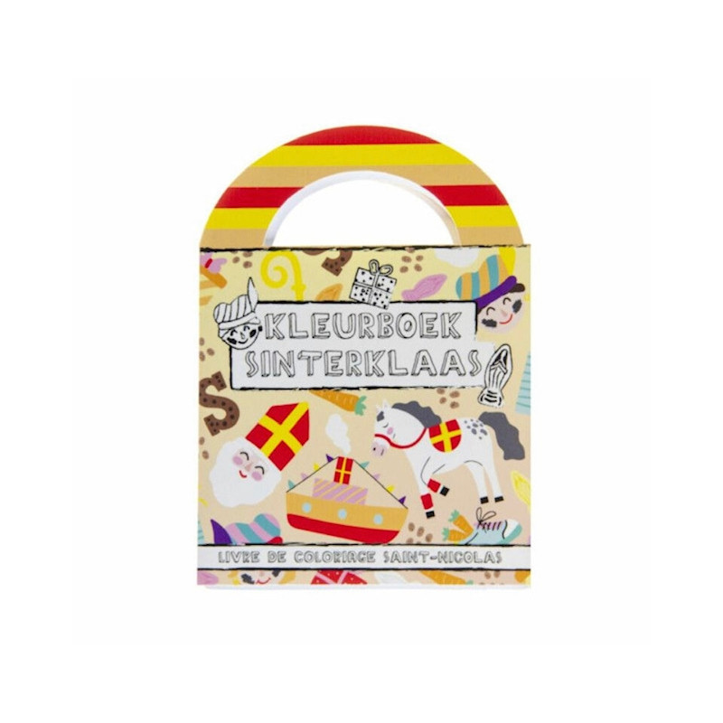 kleurboekje stickers sinterklaas