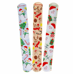 klaparmband print kerst