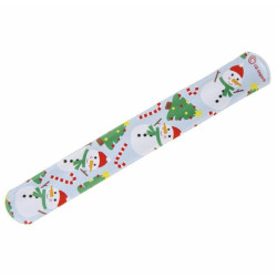 klaparmband print kerst