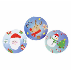 notitieboekje kerst rond