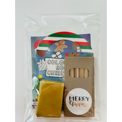 kerst traktatie kleurboekje