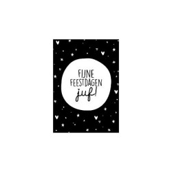 minikaart juf feestdagen