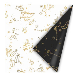 kadopapier sing along wit zwart