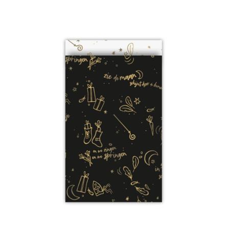 kadozakje sing along zwart goud
