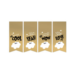 stickermix sint vaantje goud