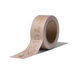 maskingtape vintage christmas roze