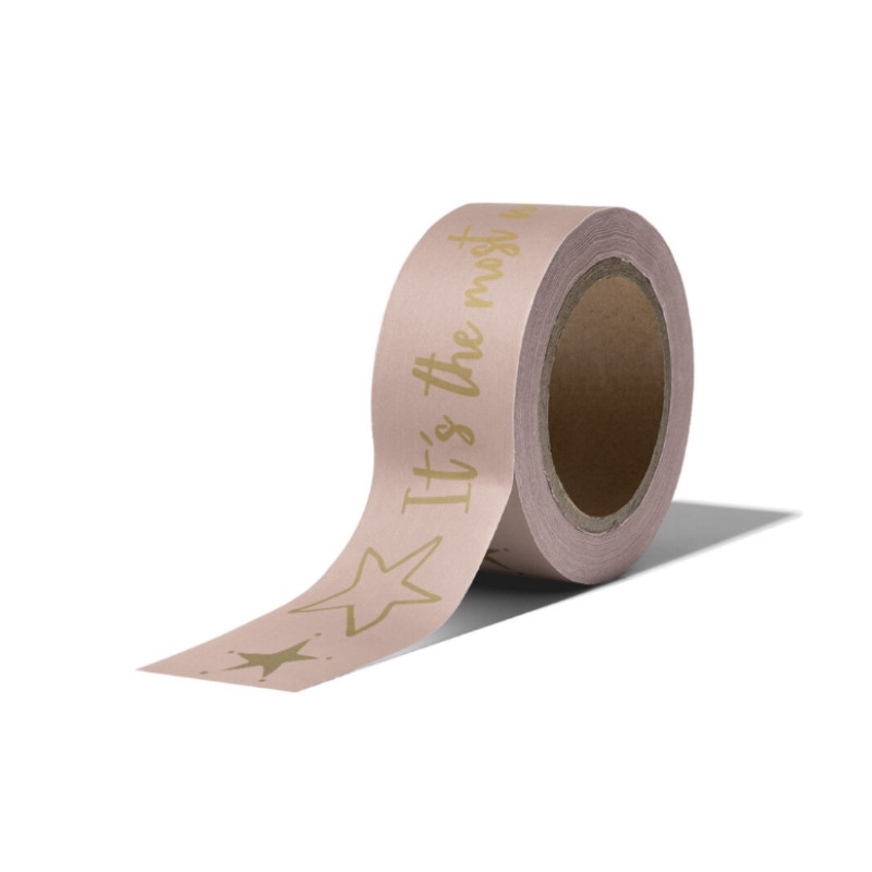 maskingtape vintage christmas roze
