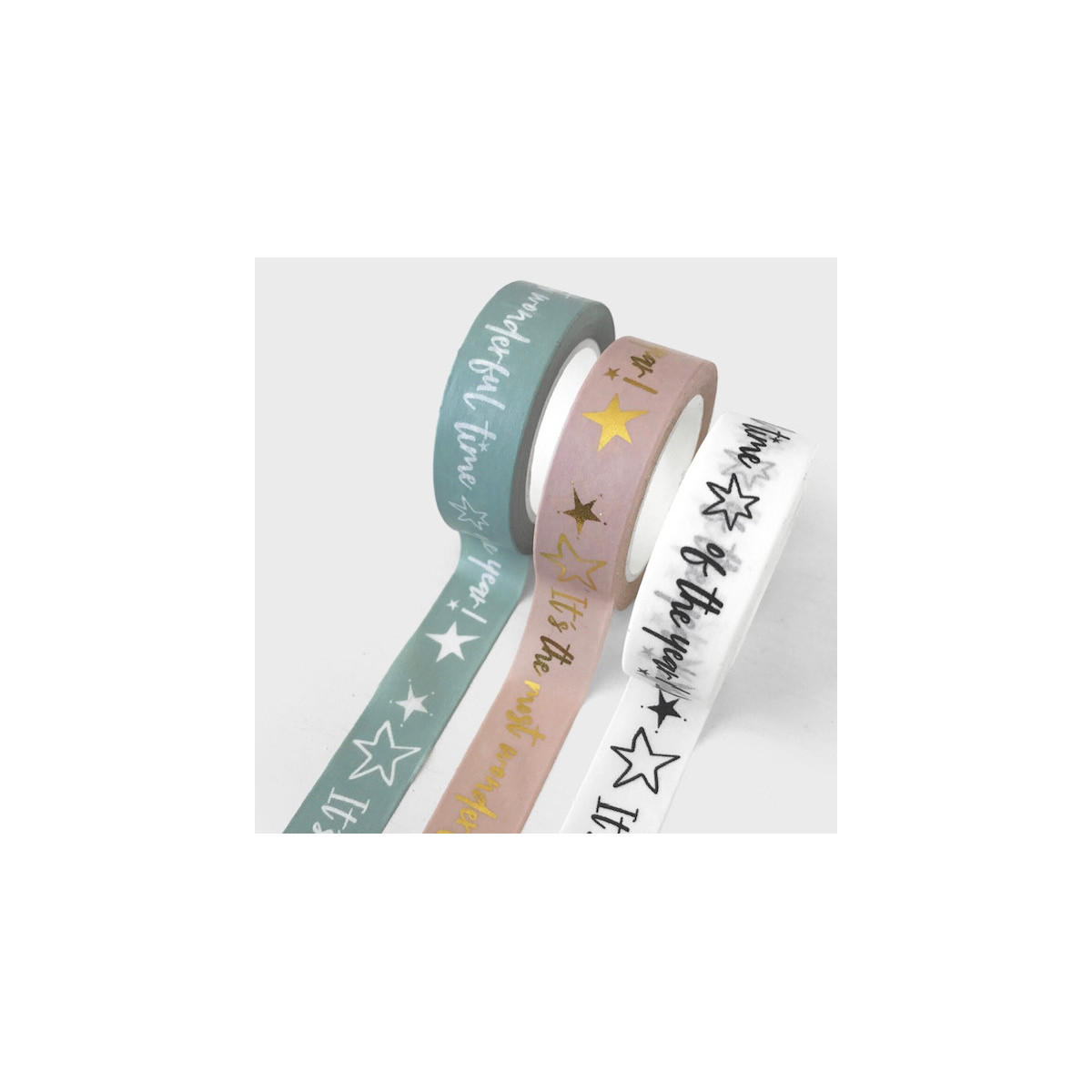 maskingtape vintage christmas roze