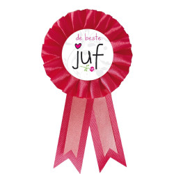 button rozet beste juf