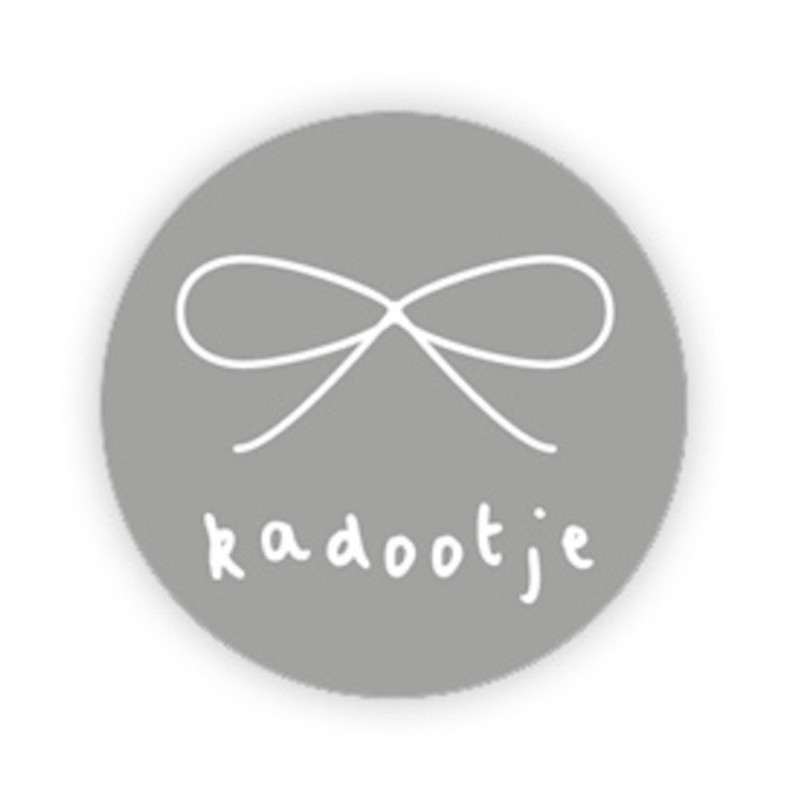 sticker strikje kadootje