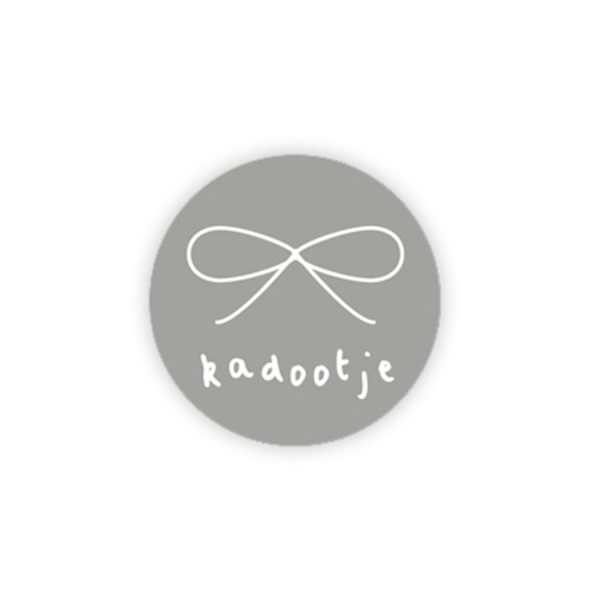 sticker strikje kadootje