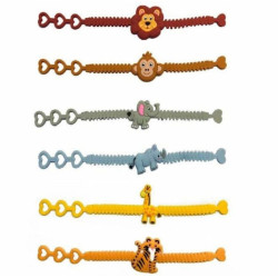 jungle armband siliconen