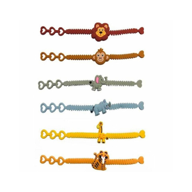 jungle armband siliconen