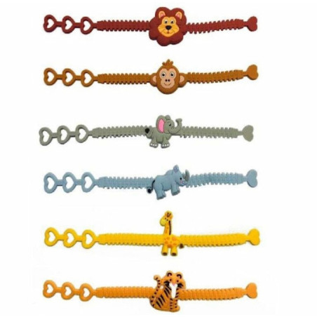 jungle armband siliconen