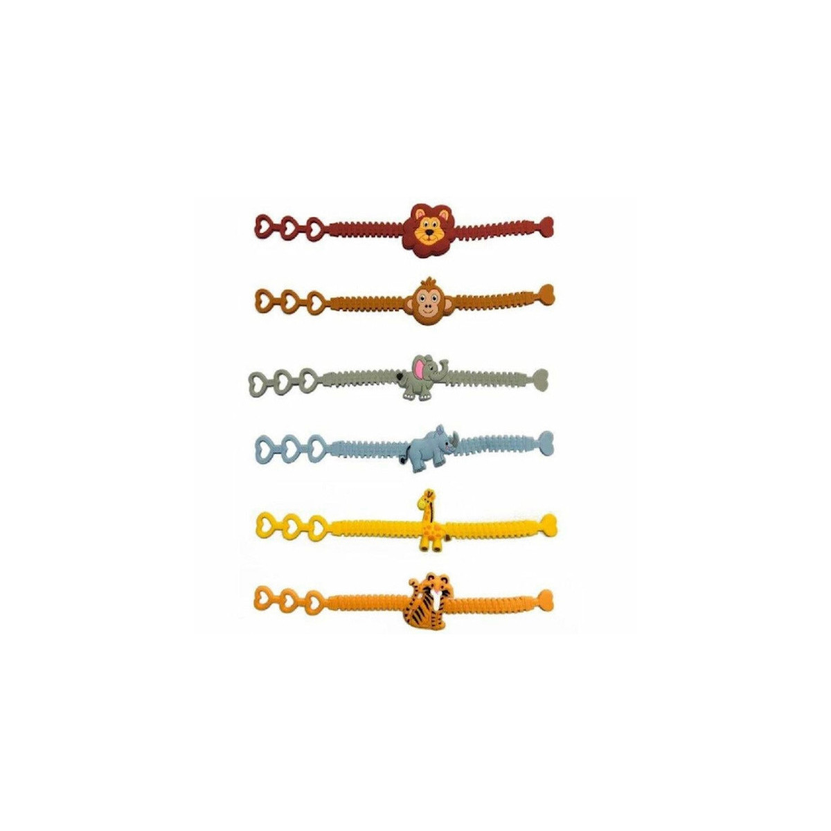 jungle armband siliconen