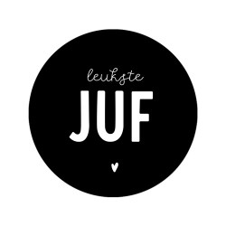 sticker leukste juf