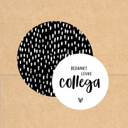 sticker leuke collega