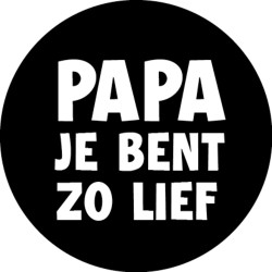 sticker papa zo lief