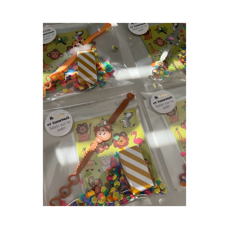 jungle traktatie armbandje