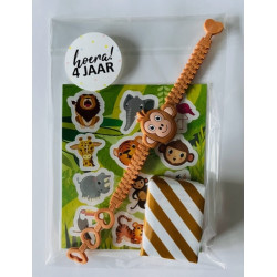 jungle traktatie armbandje