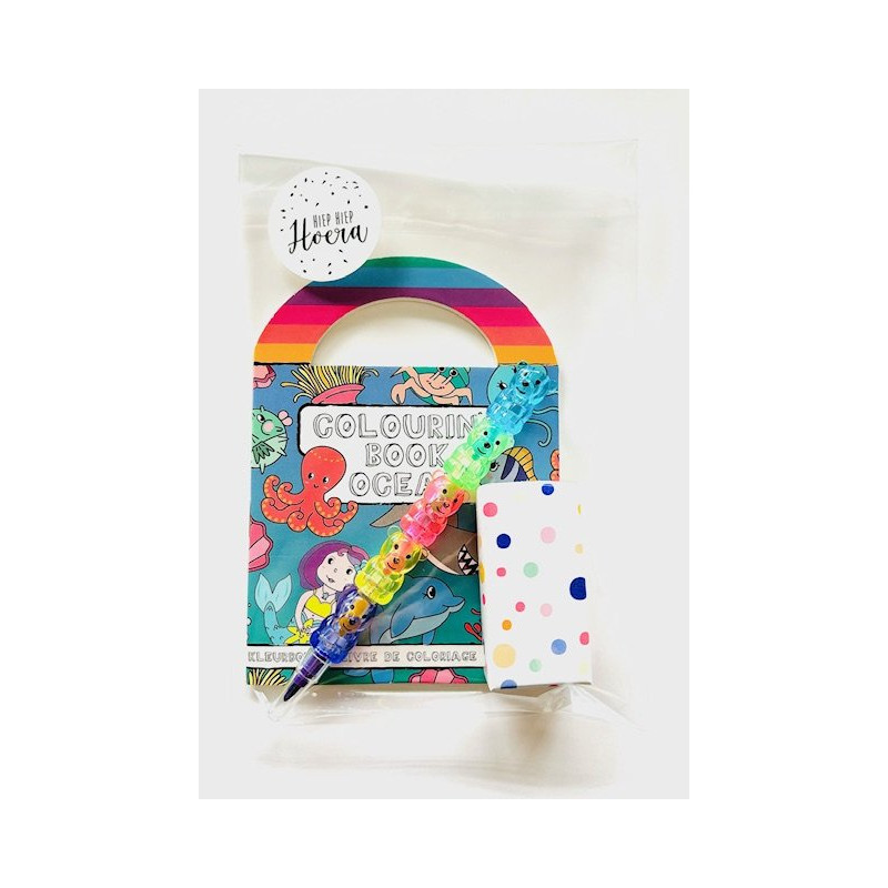 traktatie kleurboekje stapelpotlood