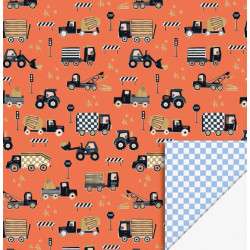 kadopapier voertuigen