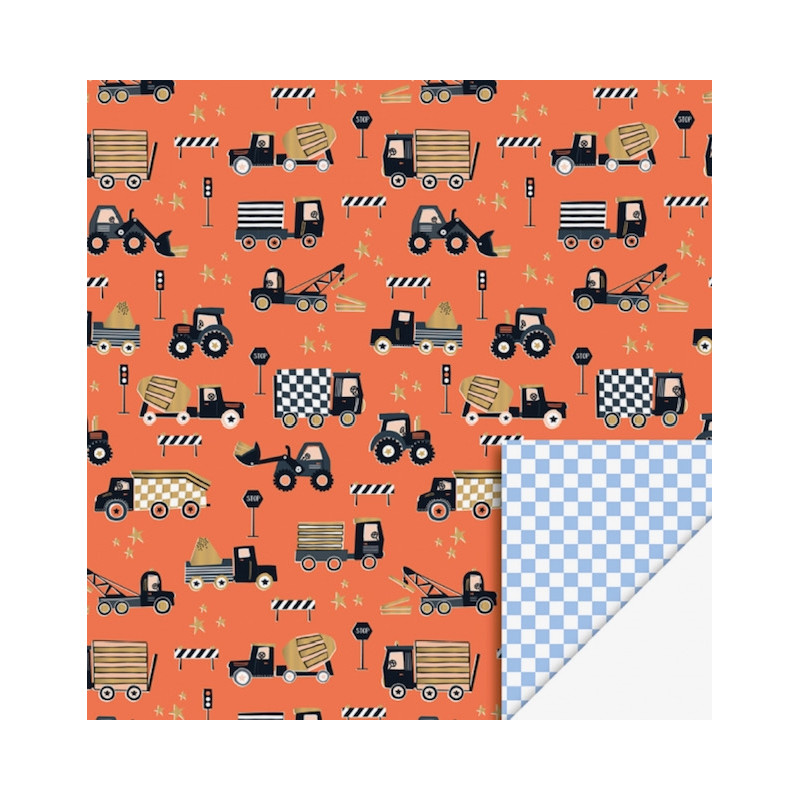 kadopapier voertuigen