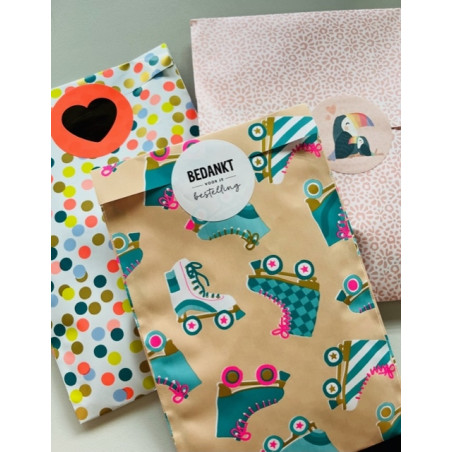 kadopapier rolschaatsen