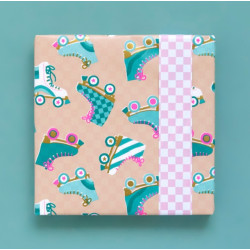 kadopapier rolschaatsen