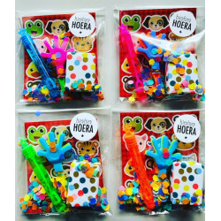 traktatie bellenblaas klapperhandje