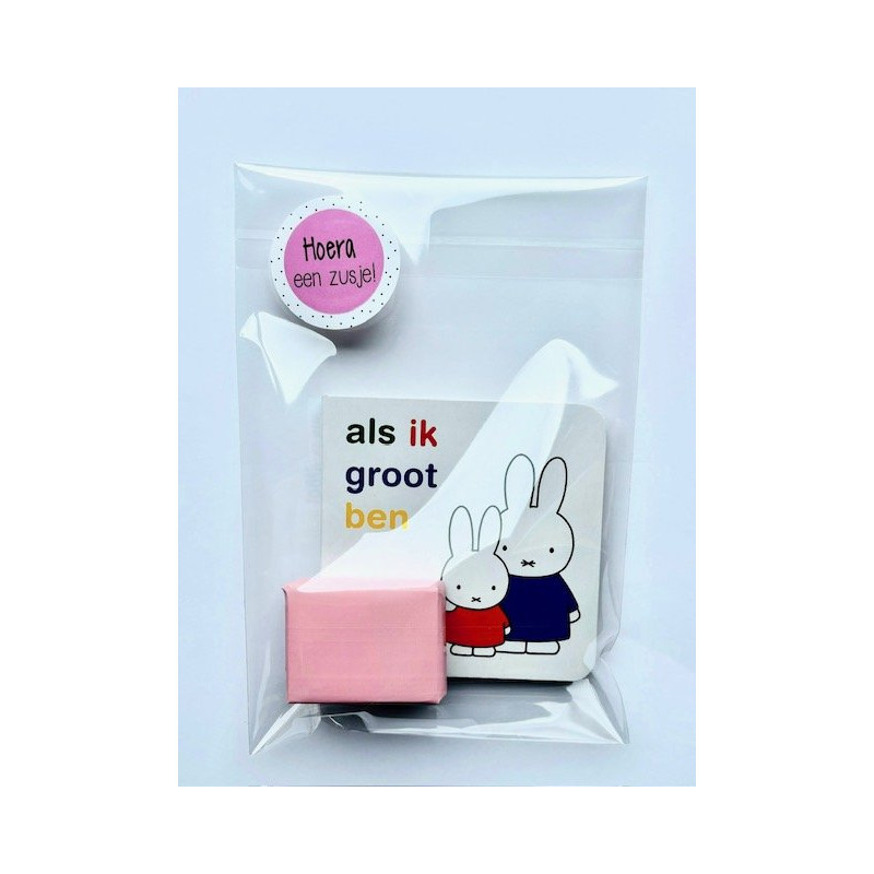 geboorte traktatie nijntje zusje