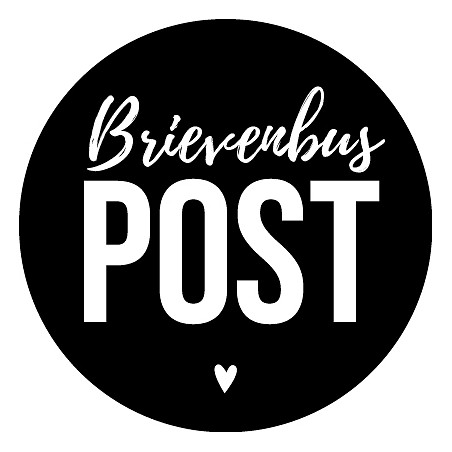 sticker brievenbuspost
