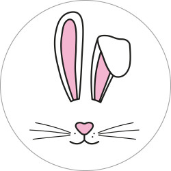 sticker bunny