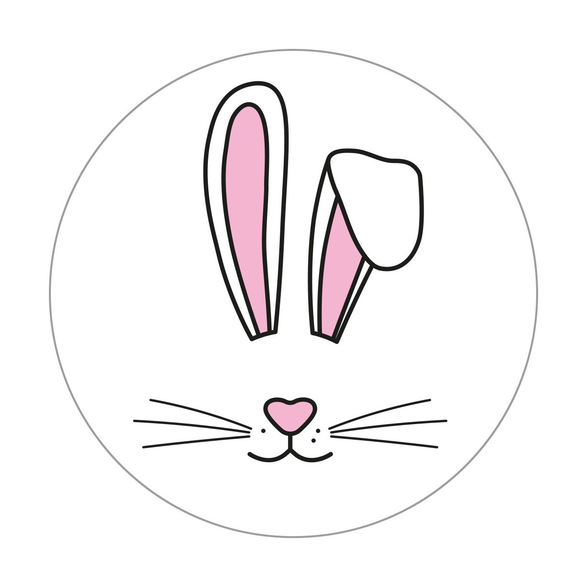 sticker bunny