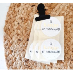 sticker ik knijp er tussenuit