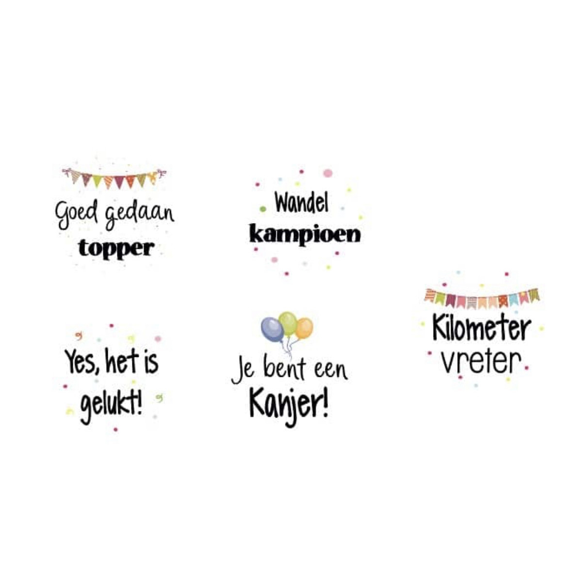 stickermix avondvierdaagse