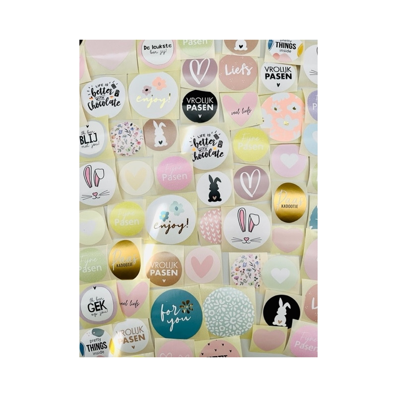 stickerpakket lente pasen