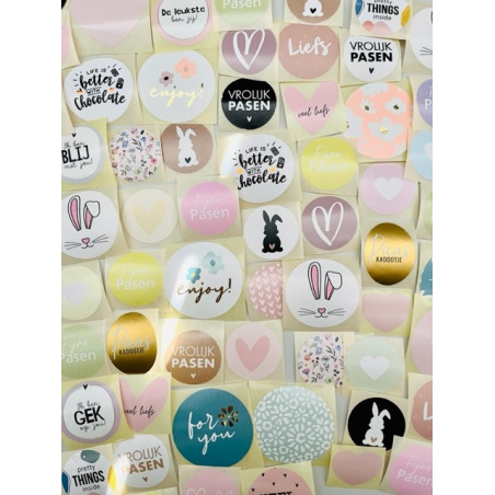 stickerpakket lente pasen