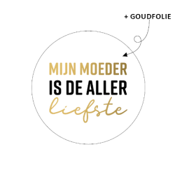 sticker moeder allerliefste