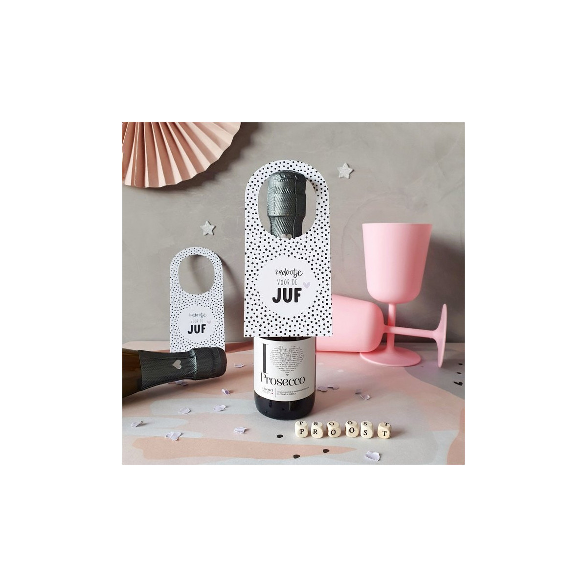 flessenhanger kadootje juf