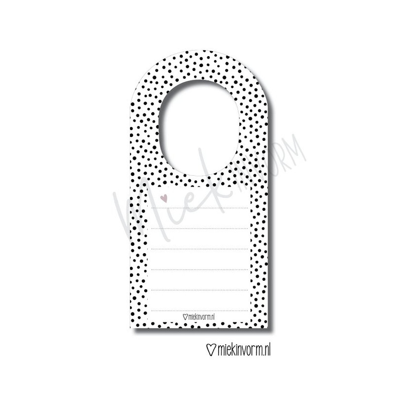 flessenhanger kadootje juf