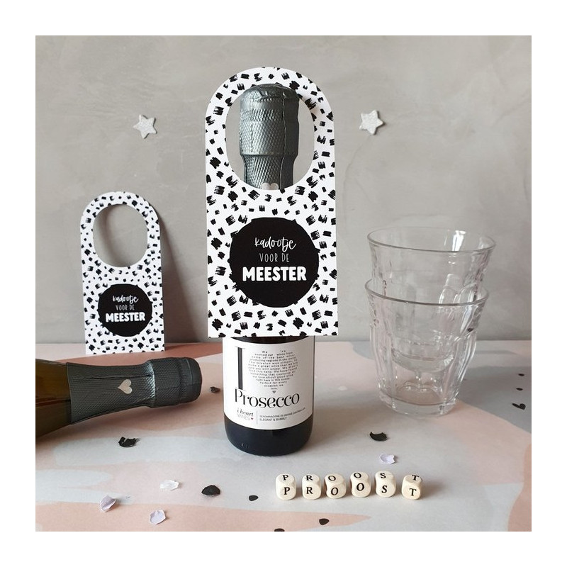 flessenhanger kadootje meester